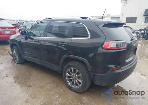 2020 Jeep Cherokee Latitude Plus from USA, damaged, VIN 1C4PJLLB7LD541635